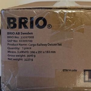 Brio World Cargo Railway Deluxe